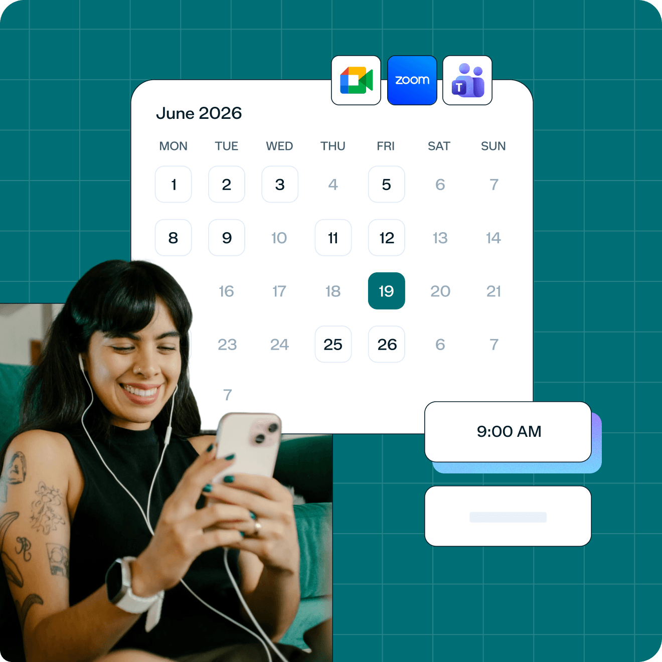 No more calendar tetris
