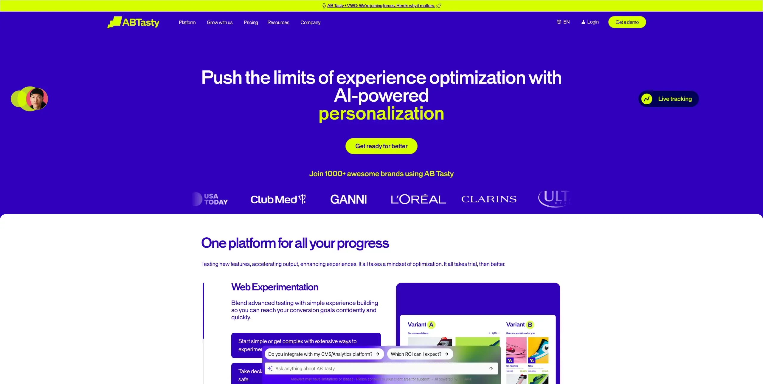 Landing page optimization tools