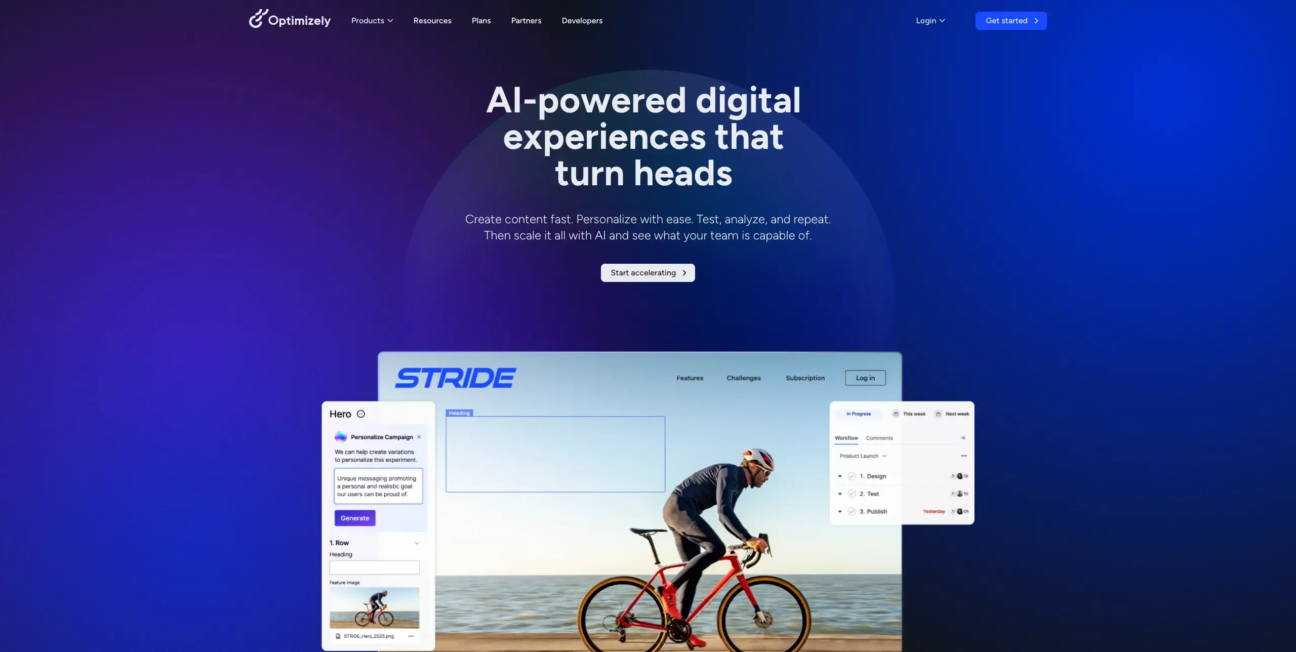 Landing page optimization tools