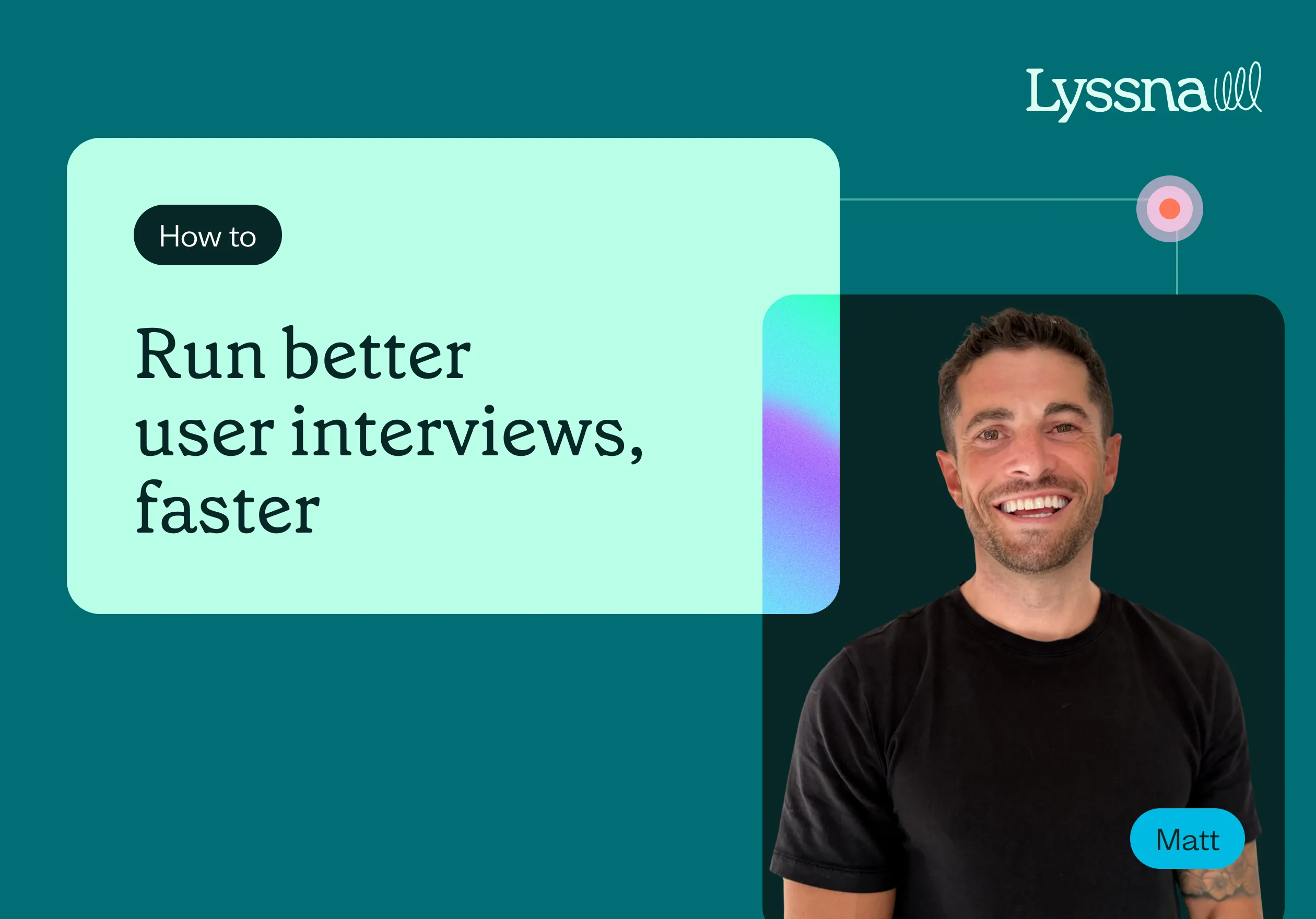 User interviews from Lyssna