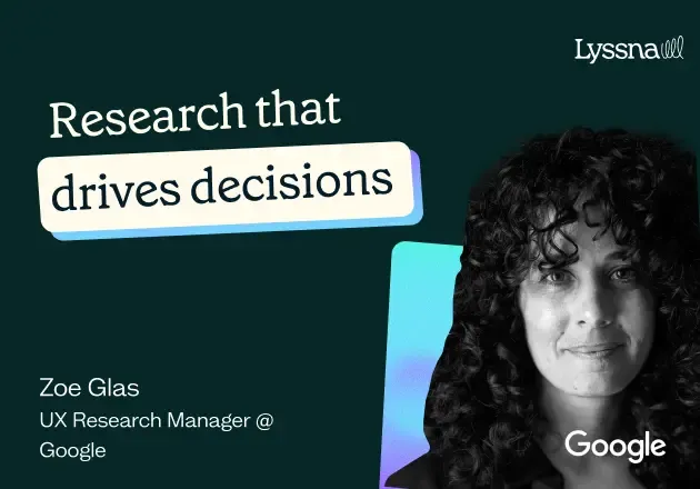Research that drives decisions