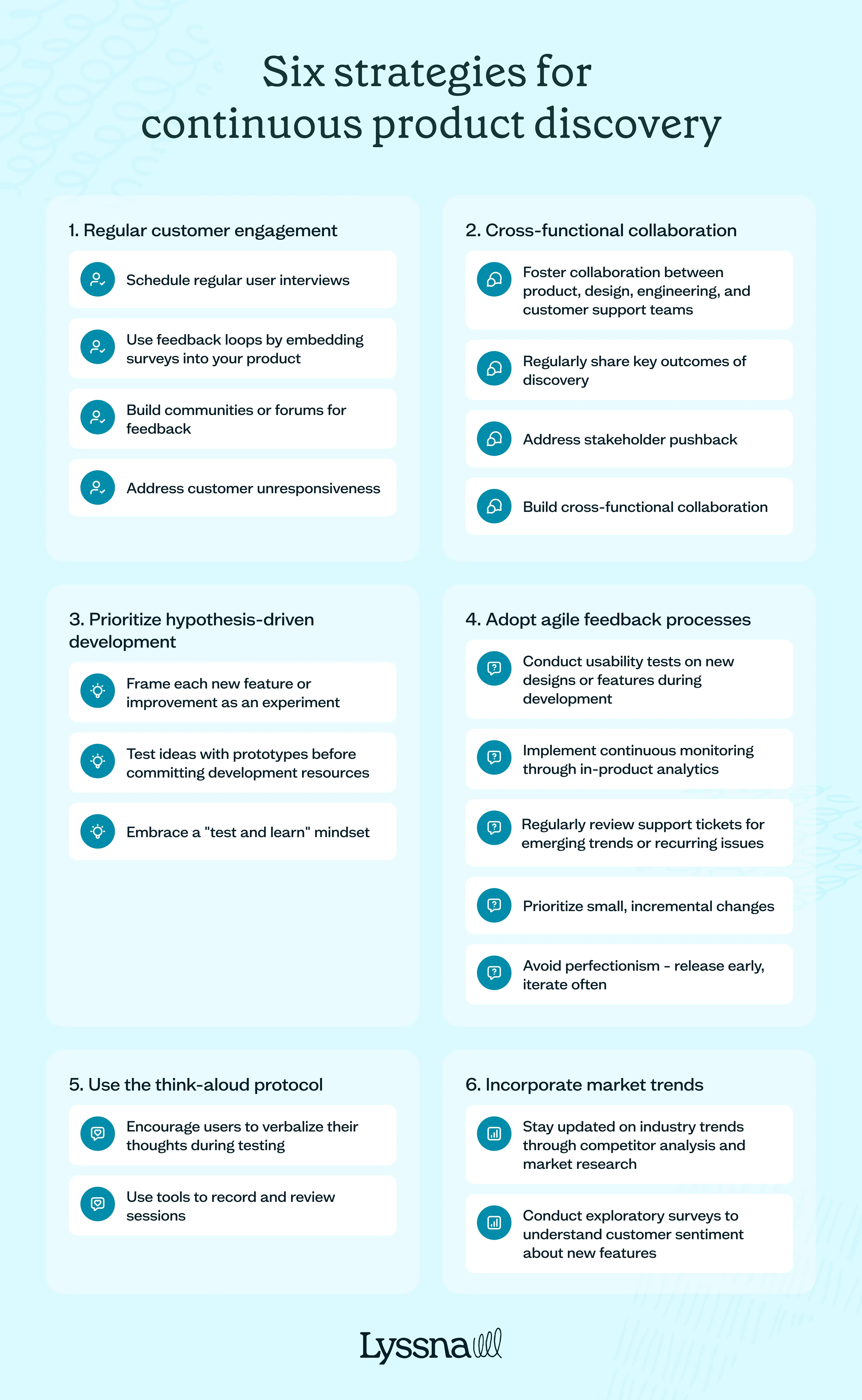 6 strategies for Continuous product discovery