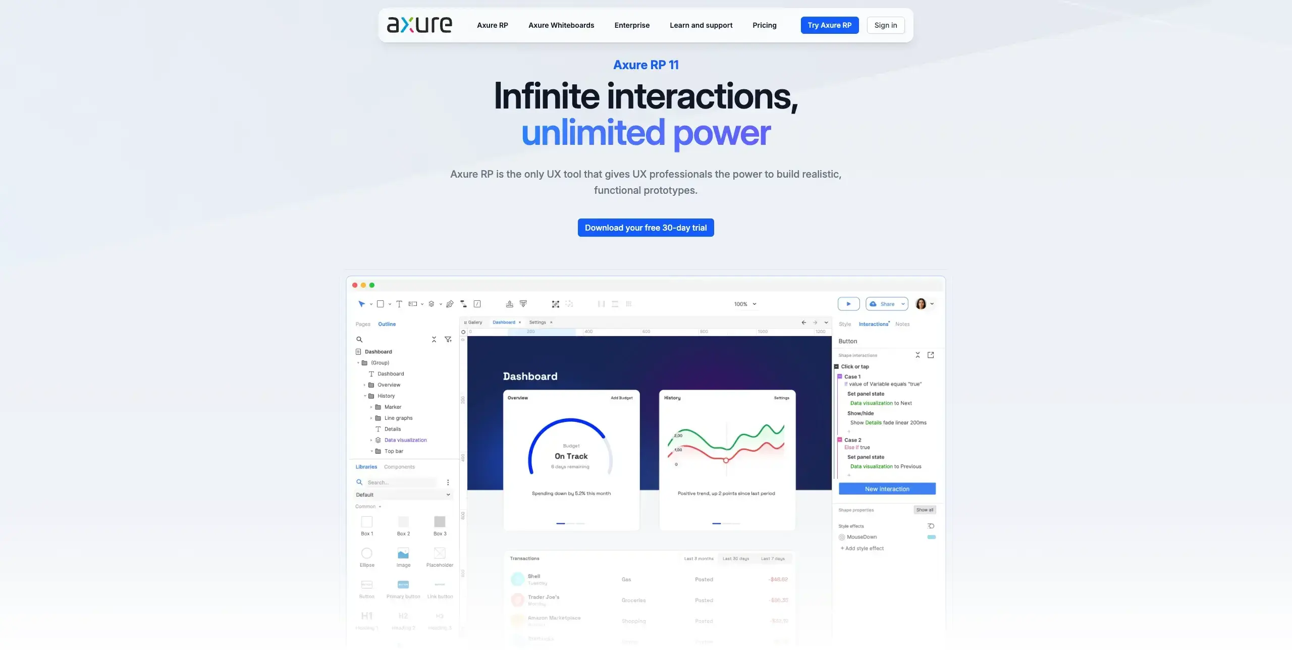Prototyping tools